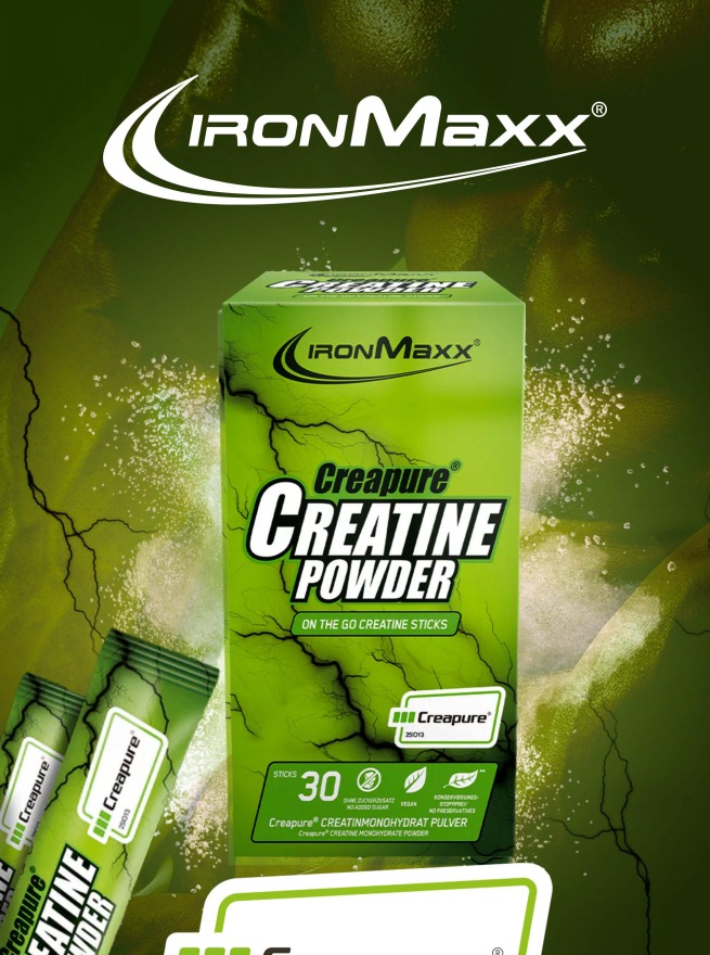 IronMaxx Creatine Creapure 30*3,4 gr 