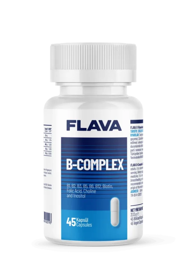 Flava B-Complex 45 Kapsül 