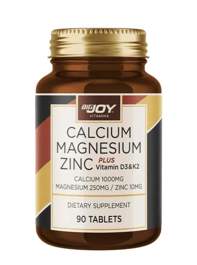 Bigjoy Calcium Magnesium Zinc Plus 90 Tablet 