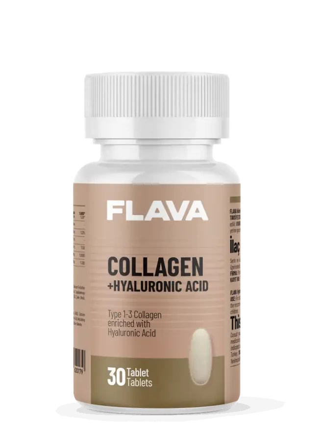 Flava Collagen + Hyalurolic Asit 30 Tablet 