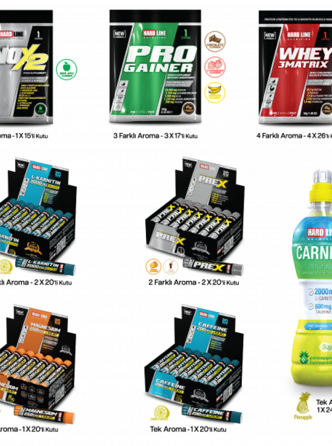 Hardline Nutirion 22 Yıl Özel  Pratik Avantaj Paketi 