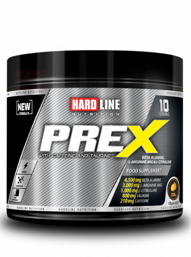 Hardline Prex Pre-Workout 125 Gr 