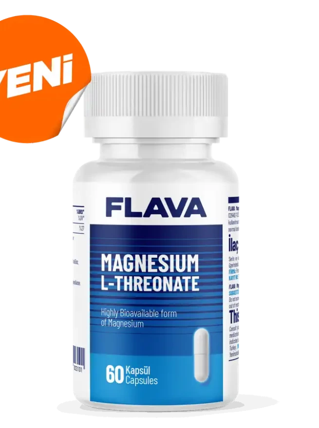 Flava Magnesium L-Threonate 60 Kapsül 