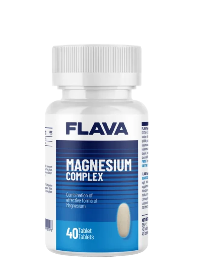 Flava  Magnesıum Complex 40 Tablet 