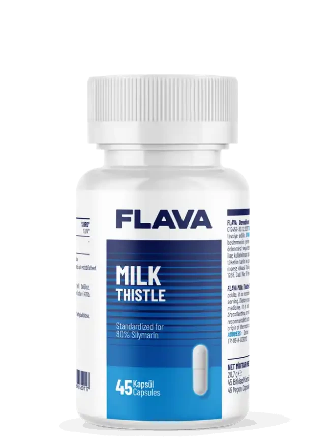 Flava Milk Thistle 45 Kapsül 