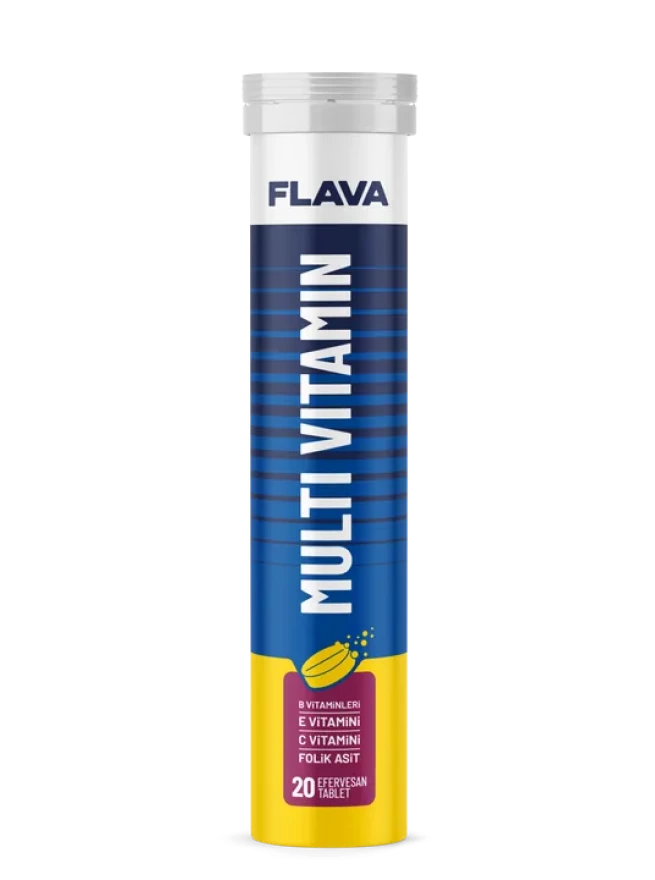 Flava  Multivitamin Efervesan 20 tablet 