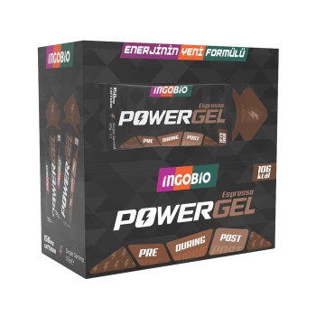 İngobio PowerGEL Espressp + 150 Mg Caffein  15 Adet 50 gr 
