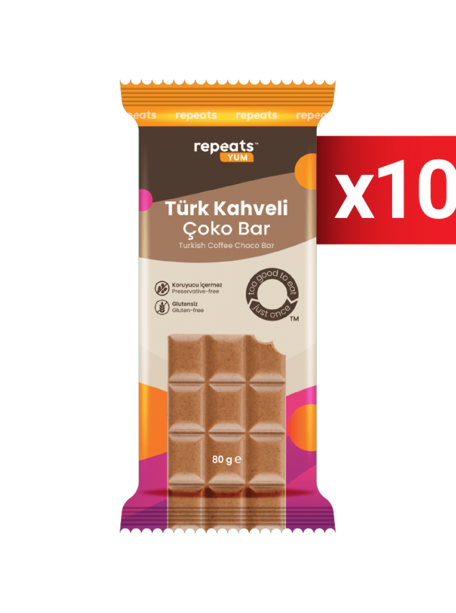 Repeast Çoko Bar 80Gr*10 Adet 