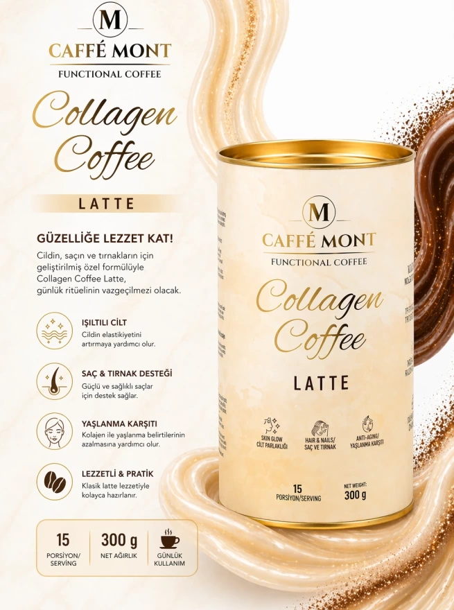 Caffe Mont Collagen Coffee 300 Gr 