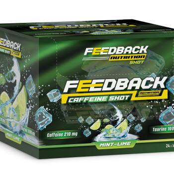 Feedback Nutrition Caffeine Shot 24 Shot 30 Ml  24 Servis Nane-Limon Aromalı