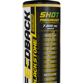 Feedback Nutrition Black Stone Pre-Workout 960 ml 32 Servis Yeşil Elma