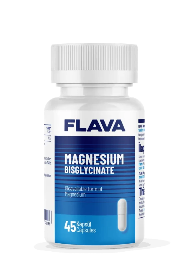 Flava Magnesium Bisglycinate 45 Kapsül