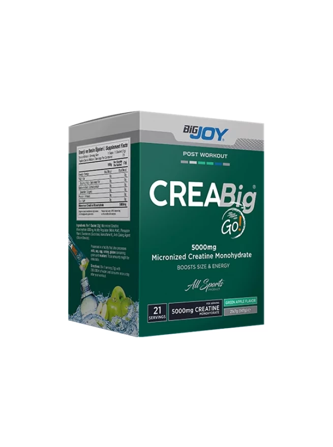 BİGJOY CREABİG GO! YEŞİL ELMA 21 ADET X 7 GR. (147GR.)