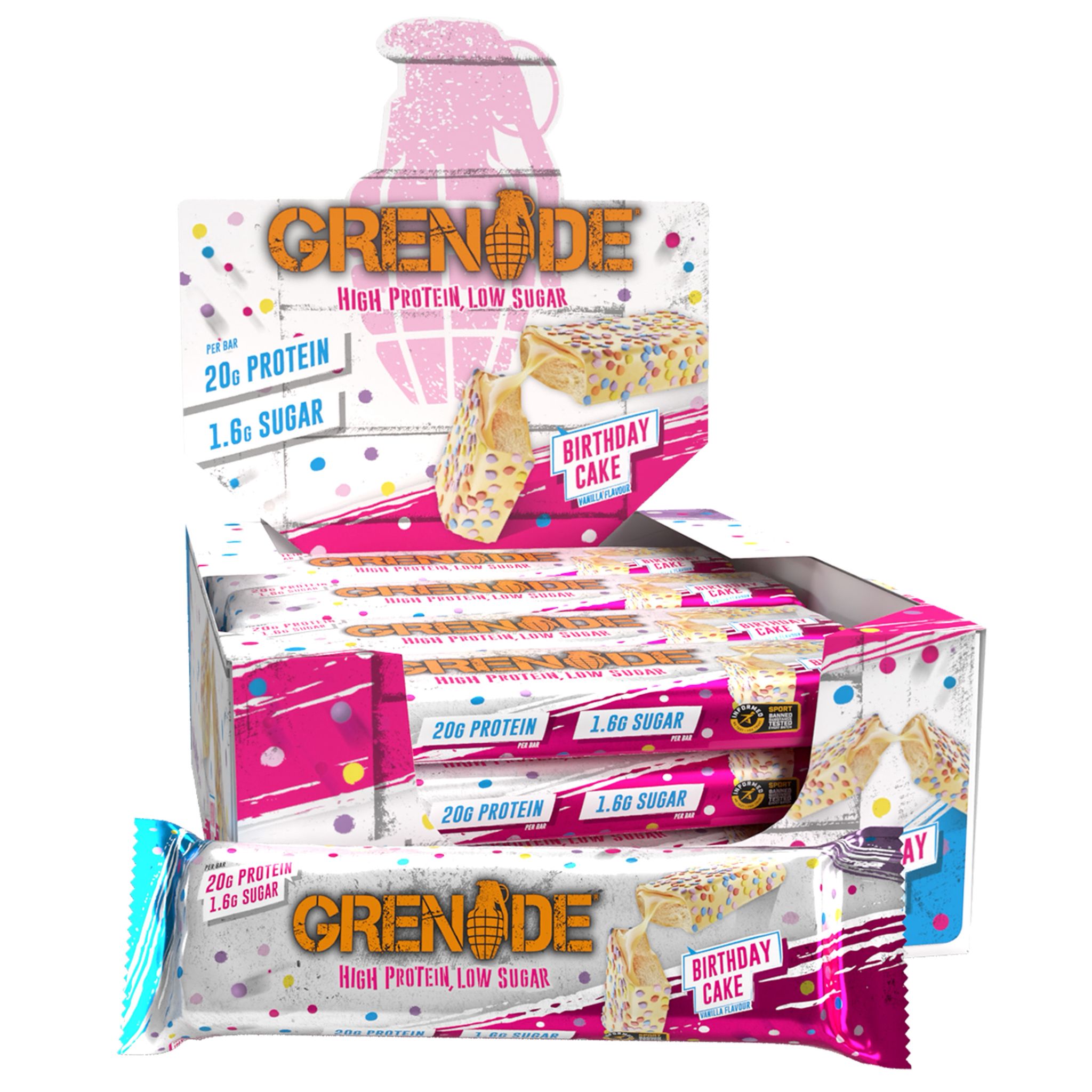 Grenade Protein Bar 12*60 Gr