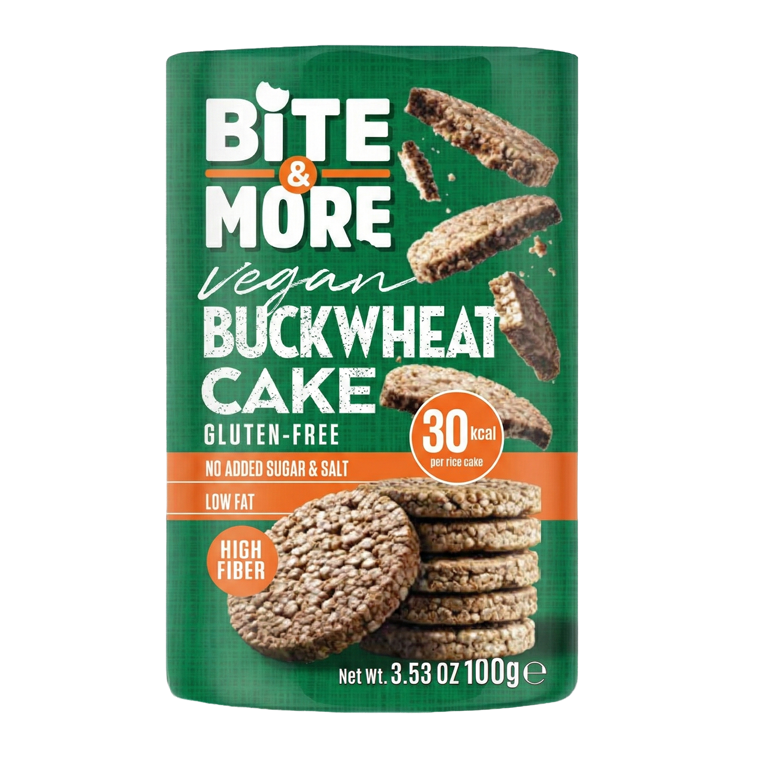 Bite & More Buckwheat Cake 120 Gr