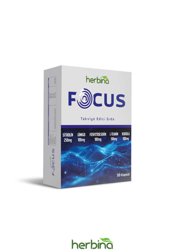 Herbina Sitikolin Focus 30 Kapsül