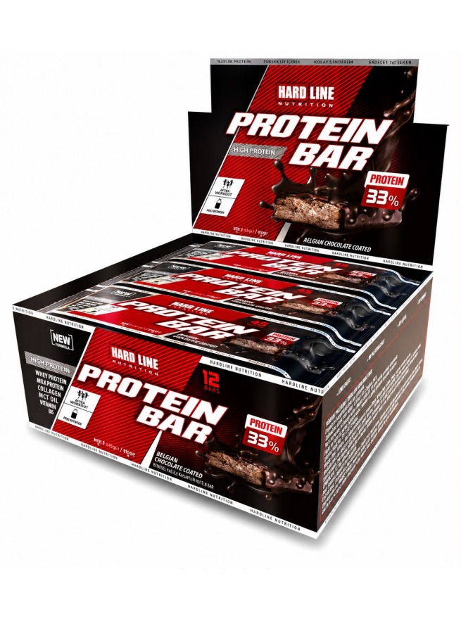 Hardline Protein Bar 12*45 Gr 