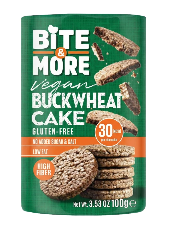 Bite & More Buckwheat Cake 120 Gr