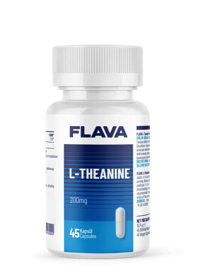Flava L-Theanıne 45 Kapsül