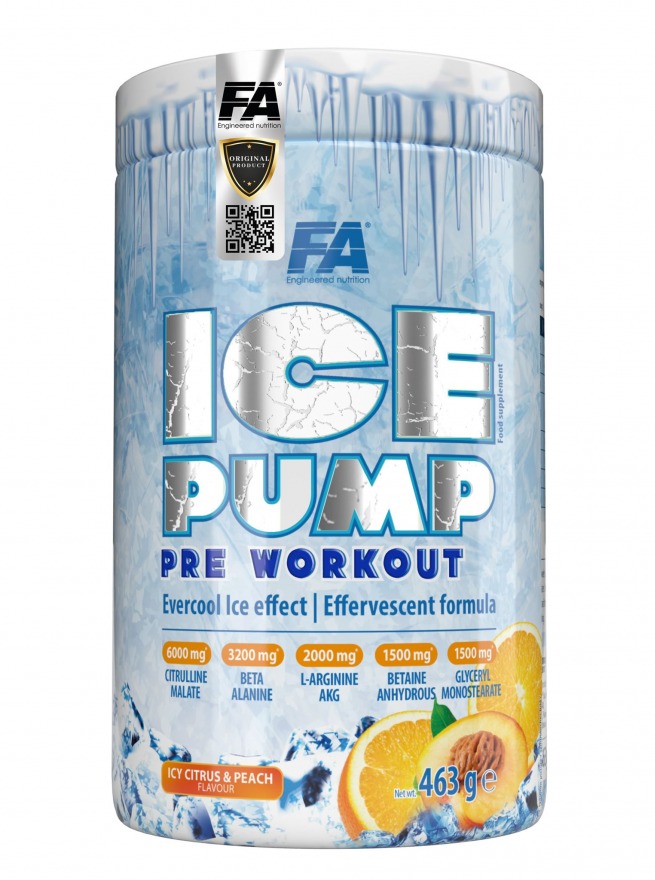 Fa Nutrition Ice Pump Pre Workout 463 Gr 